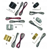 Kit de bouton poussoir Bronze avec 1 bouton inox poli largeur 16mm