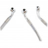 Durite de frein avant tressé inox +51mm pour Touring FLHT de 1996 à 1998