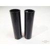 Caches-tubes-de-fourche-supérieurs-noir-pour-Softail-FXSB-de-2013-à-2017-fourche-49-mm