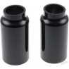 Caches-tubes-de-fourche-inférieurs-noir-pour-V-Rod-de-2007-à-2011-avec-fourche-de-49-mm
