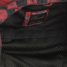 Veste moto RST Lumberjack Kevlar homologué CE couleur noir et rouge