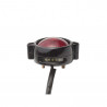 Feu arrière leds motone modèle Edolorado noir lentille rouge