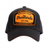 Casquette King Kerosin Bastards Noir et orange
