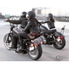 Sissy bar Burly haut Noir hauteur 51cm pour Sportster de 1996 à 2003
