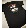 T-shirt JR Motorbike pieces-custom couleur noir modèle Femme