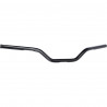 Guidon 1" Biltwell Tracker Mid finition noir avec encoches