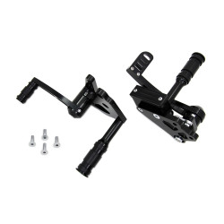 Kit commandes avancées noires 3/4" pour FXR de 1982 à 1994