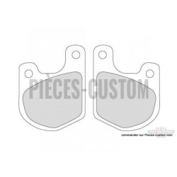 Plaquettes-de-frein-Avant-Organic-Sportster
