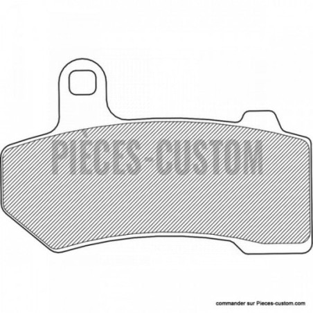 Plaquettes-frein-Avant-Métal-fritté-CL-Brakes