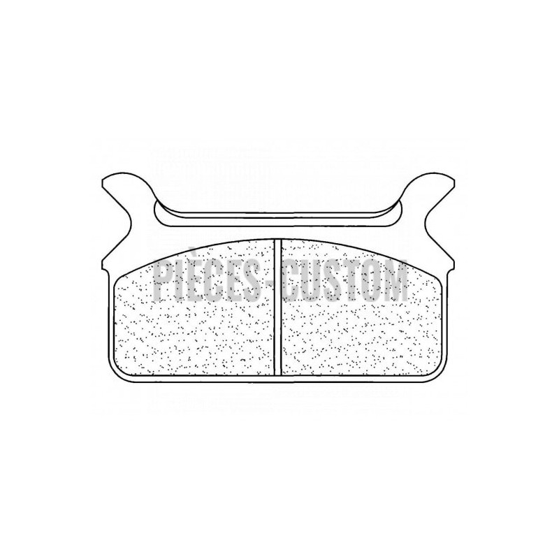 Plaquettes-de-frein-Arrière-métal-fritté-CL