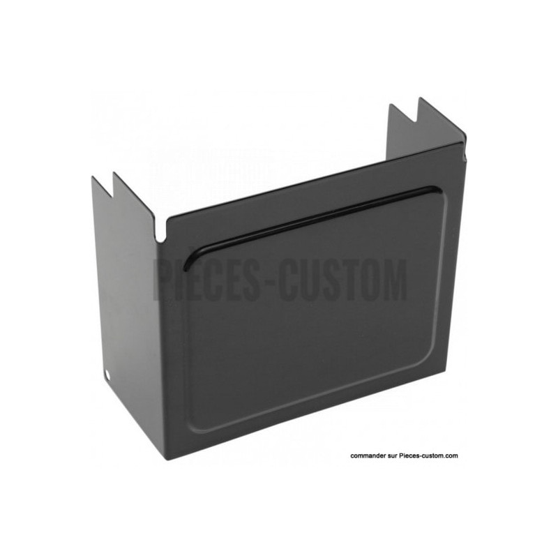 Cache-batterie-Noir-pour-Dyna-Sportster