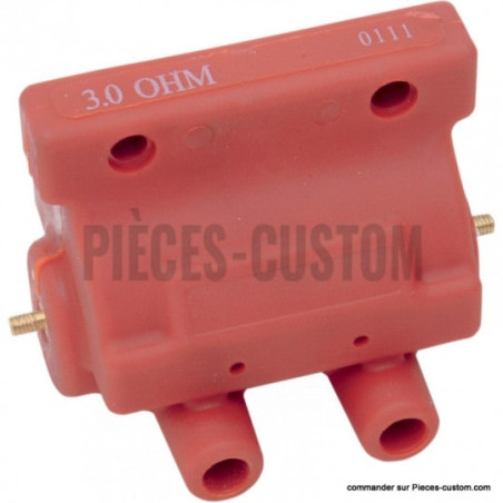 Bobine-allumage-electronique-3-ohm-Rouge