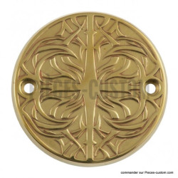 Cache-allumage-Makato-Brass-Big-twin-Sportster