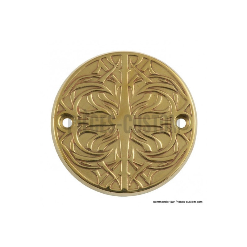 Cache-allumage-Makato-Brass-Big-twin-Sportster