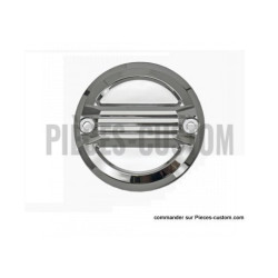 Cache-allumage-Zodiac-Airfoil-chromé-Sportster-Big-Twin