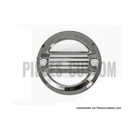 Cache-allumage-Zodiac-Airfoil-chromé-Sportster-Big-Twin