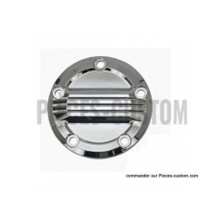 Cache-allumage-Zodiac-Airfoil-chromé-Twin-Cam