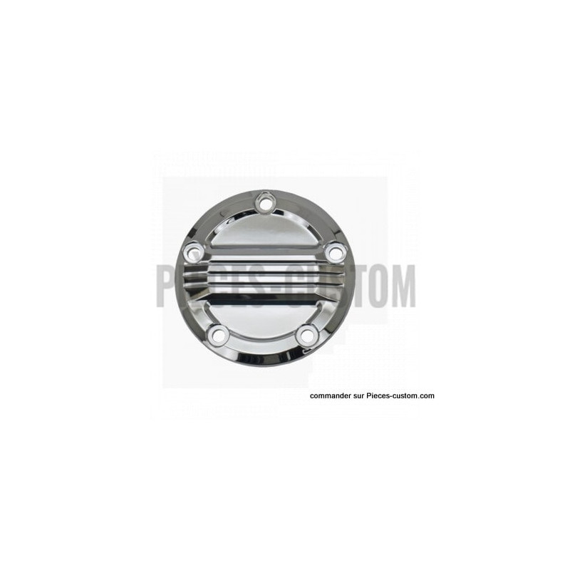 Cache-allumage-Zodiac-Airfoil-chromé-Twin-Cam