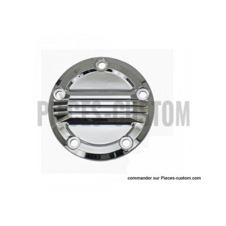 Cache-allumage-Zodiac-Airfoil-chromé-Twin-Cam