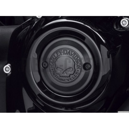 Cache-allumage-Willie-G-Skull-noir-Twin-Cam