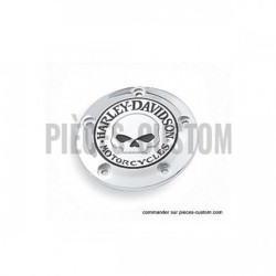 Cache-allumage-Skull-chrome-Milwaukee-eight