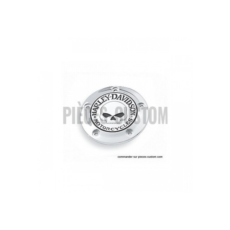 Cache-allumage-Skull-chrome-Milwaukee-eight