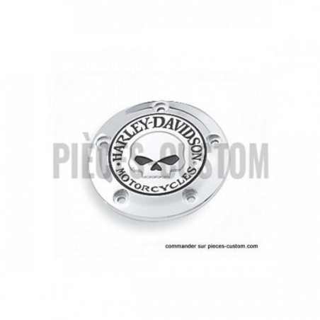 Cache-allumage-Skull-chrome-Milwaukee-eight