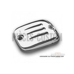 Couvercle maître cylindre de frein avant 3 lignes chrome pour modèles de 1996 à 2005
