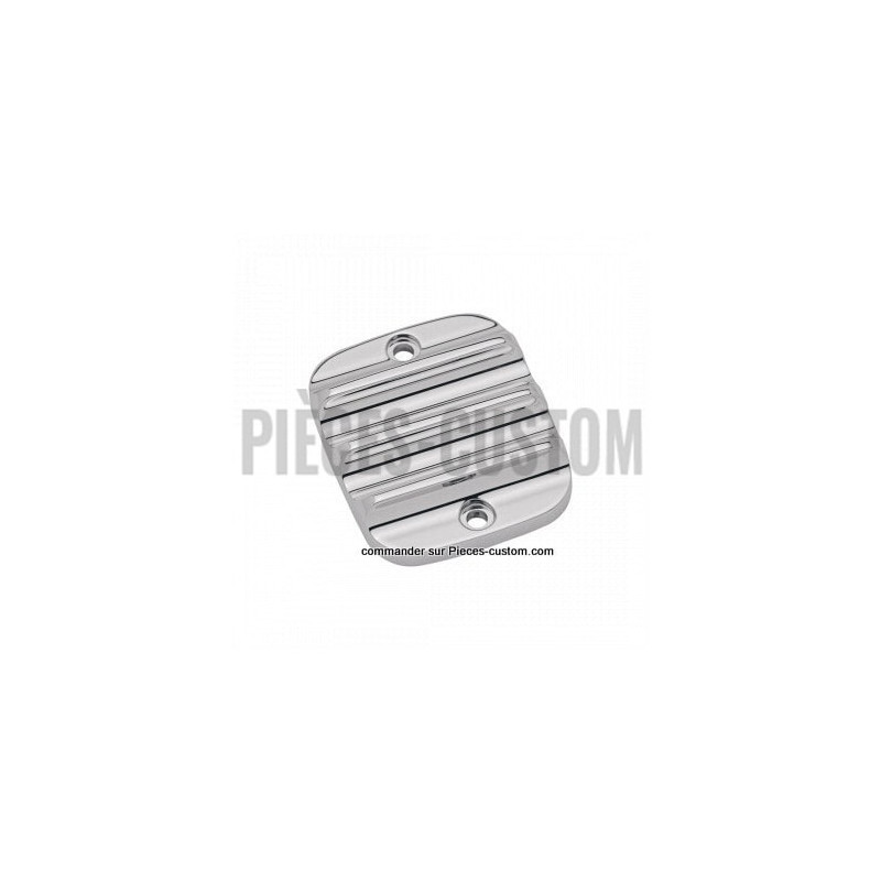 Cache-maître-cylindre-Avant-Chrome-Finned-Big-Twin