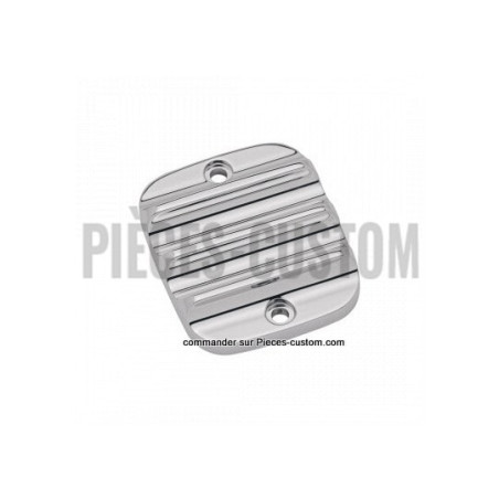 Cache-maître-cylindre-Avant-Chrome-Finned-Big-Twin