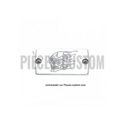 Cache-maître-cylindre-Avant-Skull-Big-Twin-Sportster