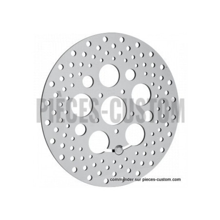 Disque-de-frein-avant-inox-poli-pour-Touring