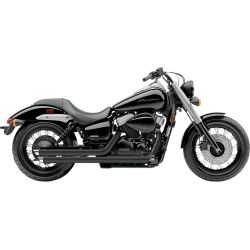 Échappement-Cobra-StreetRod-Noir-Honda-VT750