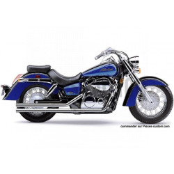 Échappement-Cobra-Lo-Boy-shotgun-Honda-VT750