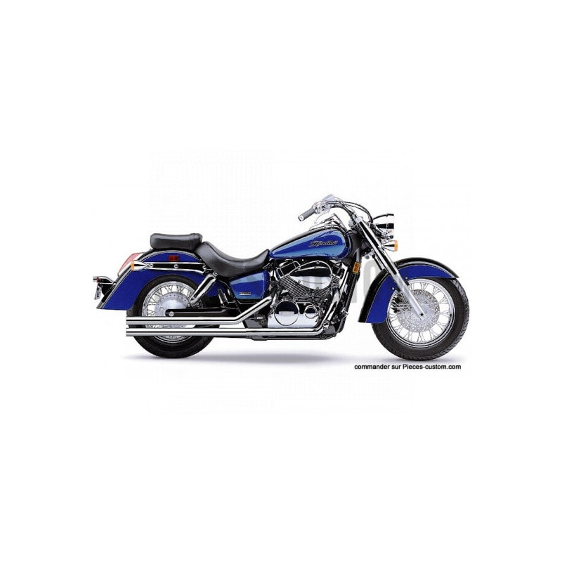 Échappement-Cobra-Lo-Boy-shotgun-Honda-VT750