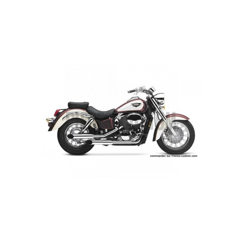 Échappement-Cobra-Classic-slashcut-Honda-VT750