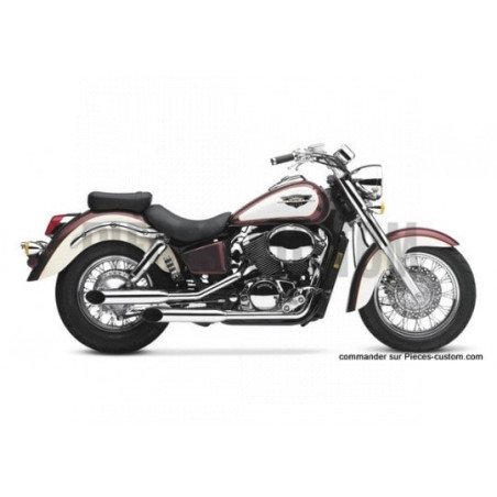 Échappement-Cobra-Classic-slashcut-Honda-VT750