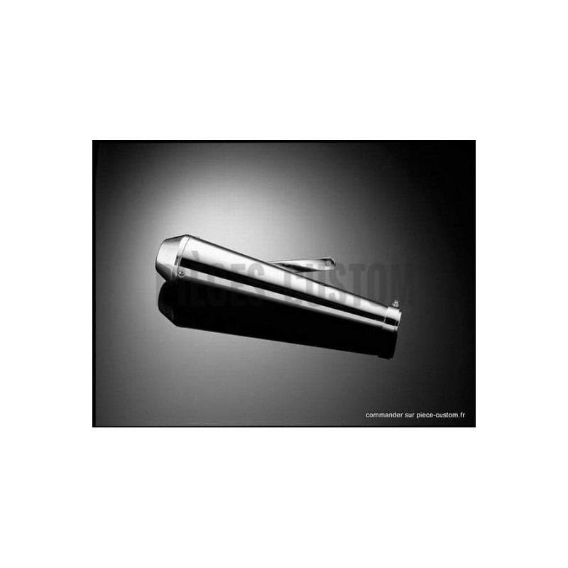 Silencieux-universel-Megaton-chromé-longueur-44-cm