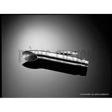 Silencieux-universel-Turnout-chromé-longueur-50-cm