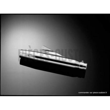 Silencieux-universel-Tapered-Chromé-longueur-41-cm