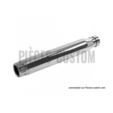 Silencieux-Rage-Chromé-longueur-44-cm