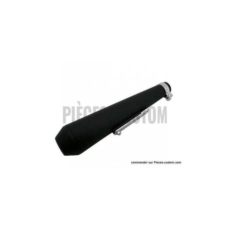 Silencieux-Megaton-noir-longueur-44-cm