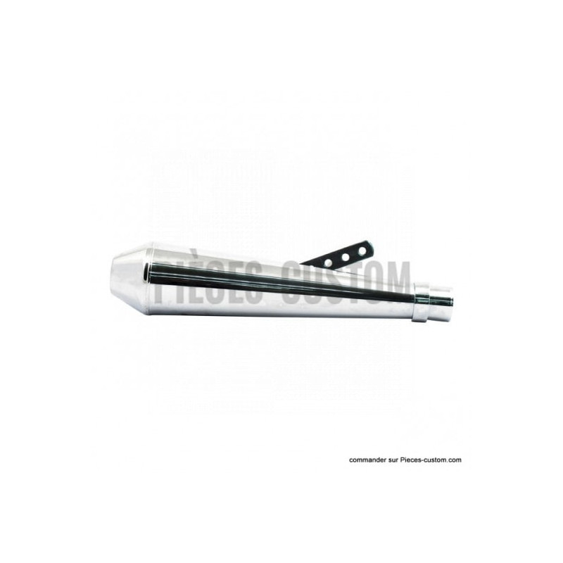 Silencieux-Universel-Megaton-chrome-longueur-46-cm