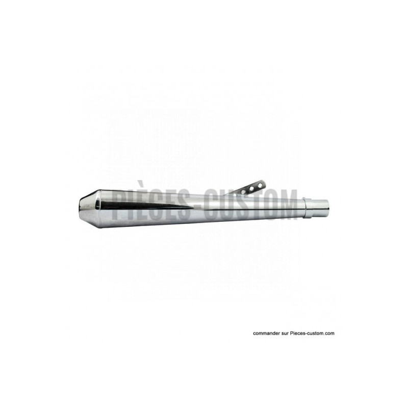 Silencieux-Universel-Megaton-chrome-longueur-66-cm