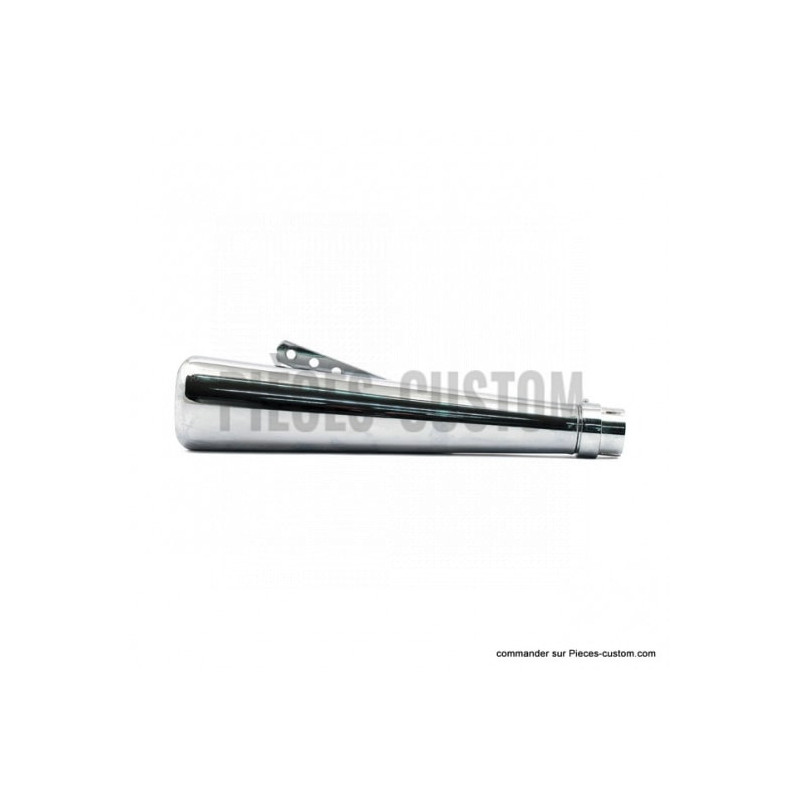 Silencieux-Universel-Moonshine-chromé-longueur-44-cm