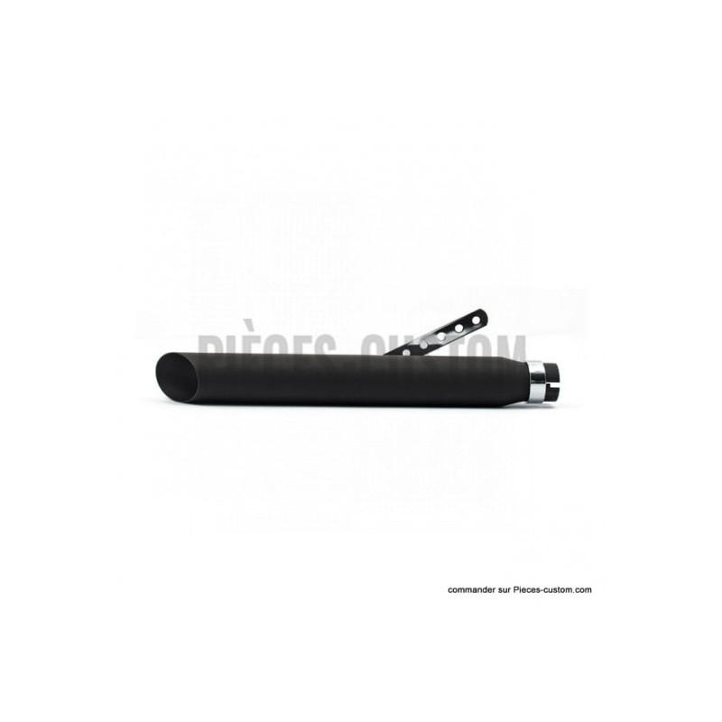 Silencieux-Slash-cut-noir-longueur-51-cm