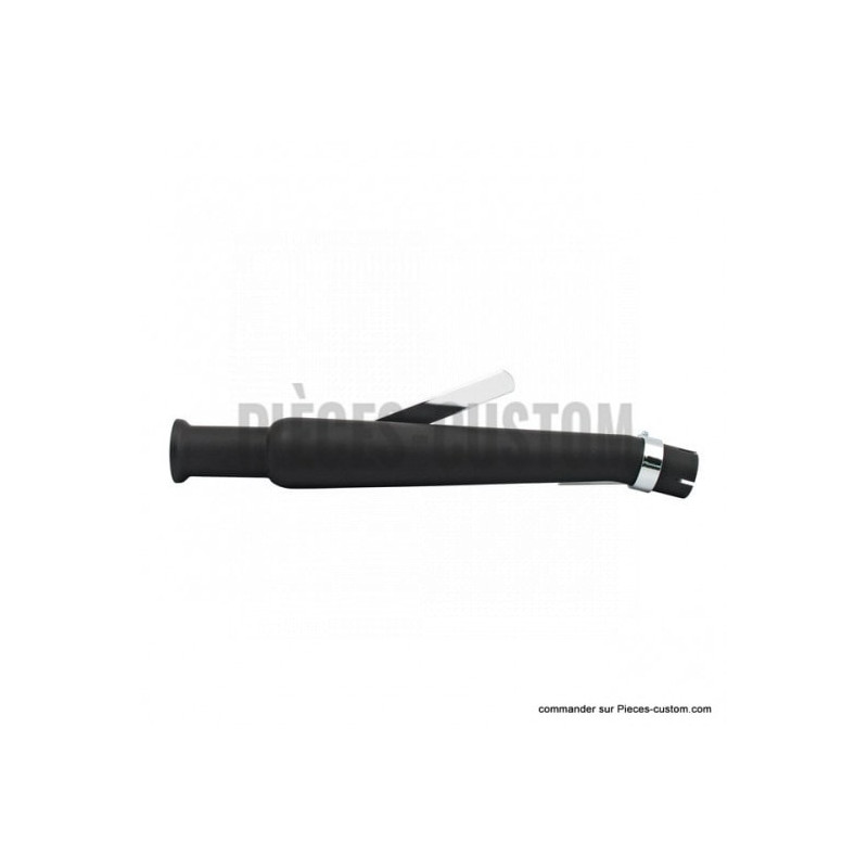 Silencieux-Trumpet-Upswept-gauche-Noir-longueur-52-cm