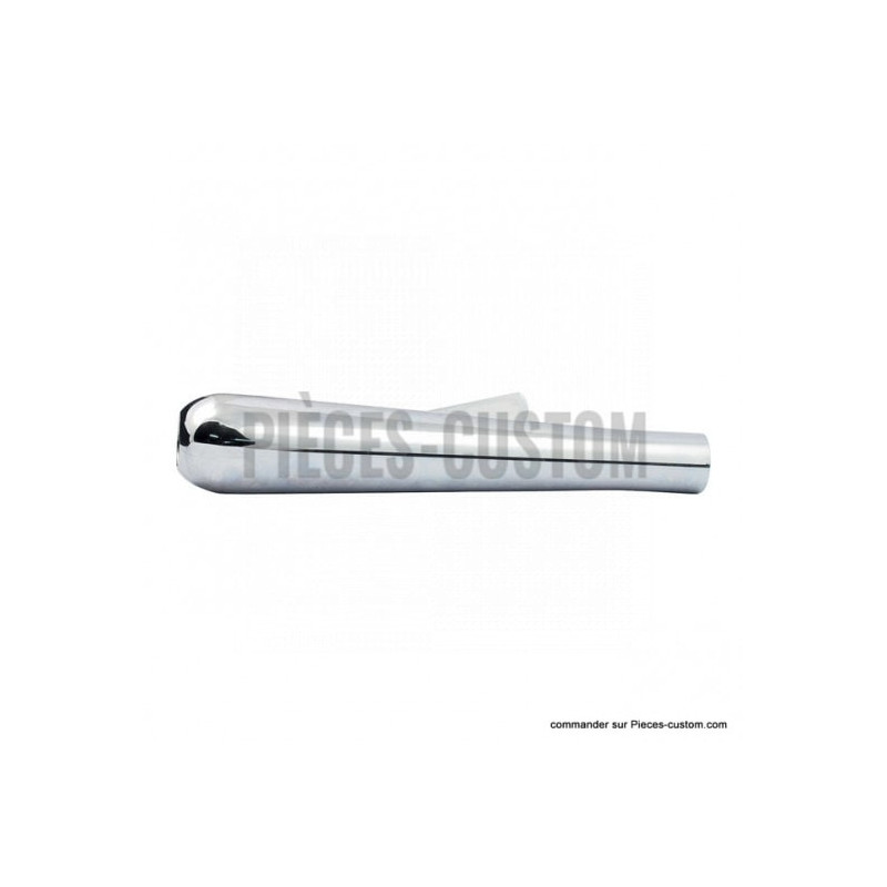 Silencieux-universel-Bomber-chrome-longueur-43-cm