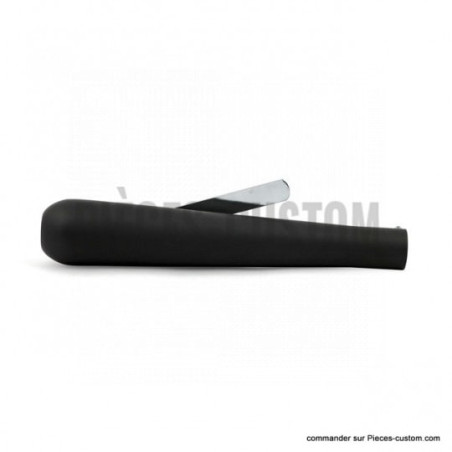 Silencieux-universel-Bomber-Noir-longueur-43-cm