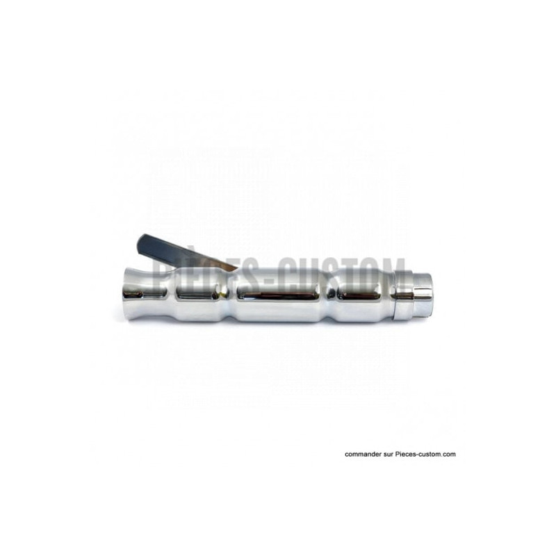 Silencieux-universel-Wrestler-chrome-longueur-33-cm